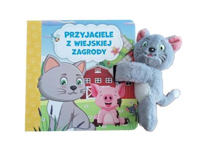 Przyjaciele z wiejskiej zagrody. Autor: Izabella Sieńko-Holewa. SmakLiter.pl Okładka książki Przyjaciele z wiejskiej zagrody