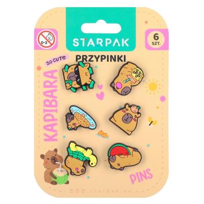 Opakowanie Przypinki - Kapibara