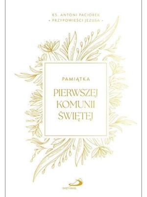 Okładka książki Przypowieści Jezusa. Pamiątka I Komuni Św.