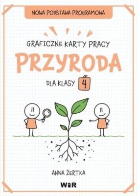 Okładka książki Przyroda. Graficzne karty pracy dla klasy 4