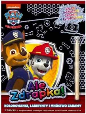 Okładka książki Psi Patrol. Ale zdrapka!