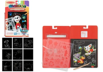 Opakowanie Psi Patrol Historie zdrapywane Marshall