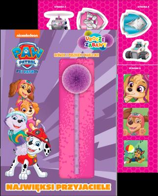 Okładka książki Psi Patrol. Urocze zabawy. Najwięksi przyjaciele