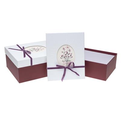 Opakowanie Pudełka ozdobne na prezenty PUG-23259-PR 2 sztuki