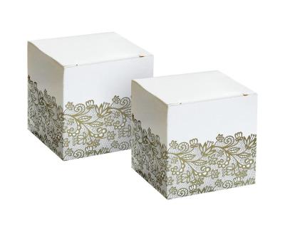 Opakowanie Pudełka papierowe na słodycze 5x5x5cm 6szt