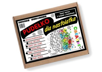 Pudełko dla nastolatka. Rozwój osobisty. Autor: Love Books. SmakLiter.pl Okładka książki Pudełko dla nastolatka. Rozwój osobisty