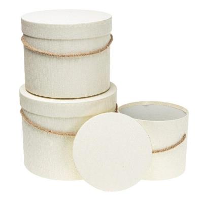 Pudełko Flower Box 3szt biały ROZETTE. Wydawca: ROZETTE. SmakLiter.pl Opakowanie Pudełko Flower Box 3szt biały ROZETTE