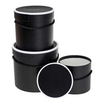 Pudełko Flower Box 3szt czarny ROZETTE. Wydawca: ROZETTE. SmakLiter.pl Opakowanie Pudełko Flower Box 3szt czarny ROZETTE