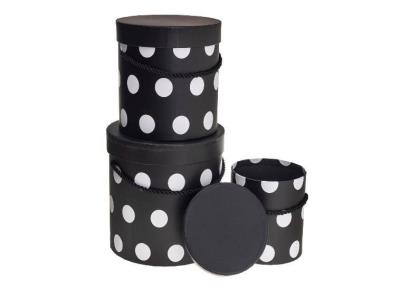 Pudełko Flower Box 3szt czarny ROZETTE. Wydawca: ROZETTE. SmakLiter.pl Opakowanie Pudełko Flower Box 3szt czarny ROZETTE