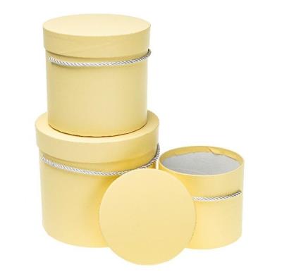 Opakowanie Pudełko Flower Box 3szt kremowy ROZETTE