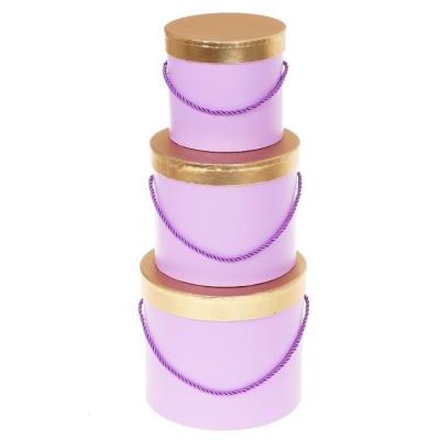 Pudełko Flower Box 3szt purpurowy ROZETTE. Wydawca: ROZETTE. SmakLiter.pl Opakowanie Pudełko Flower Box 3szt purpurowy ROZETTE