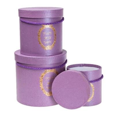 Pudełko Flower Box 3szt purpurowy ROZETTE. Wydawca: ROZETTE. SmakLiter.pl Opakowanie Pudełko Flower Box 3szt purpurowy ROZETTE