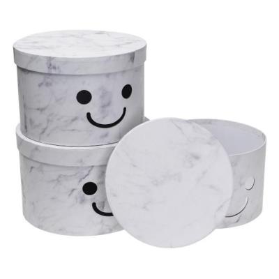 Pudełko Flower Box 3szt Smile biały ROZETTE. Wydawca: ROZETTE. SmakLiter.pl Opakowanie Pudełko Flower Box 3szt Smile biały ROZETTE