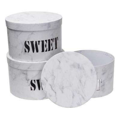 Pudełko Flower Box 3szt Sweet biały ROZETTE. Wydawca: ROZETTE. SmakLiter.pl Opakowanie Pudełko Flower Box 3szt Sweet biały ROZETTE