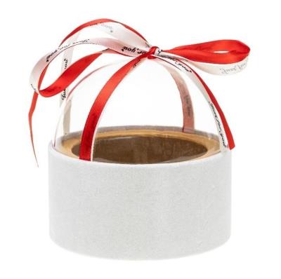 Pudełko Flower Box biały ROZETTE. Wydawca: ROZETTE. SmakLiter.pl Opakowanie Pudełko Flower Box biały ROZETTE