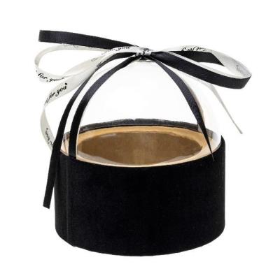 Pudełko Flower Box czarny ROZETTE. Wydawca: ROZETTE. SmakLiter.pl Opakowanie Pudełko Flower Box czarny ROZETTE