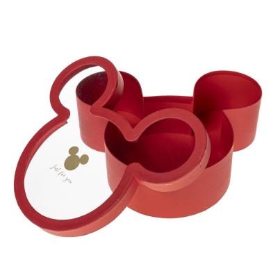 Pudełko Flower Box Micky big czerwony ROZETTE. Wydawca: ROZETTE. SmakLiter.pl Opakowanie Pudełko Flower Box Micky big czerwony ROZETTE