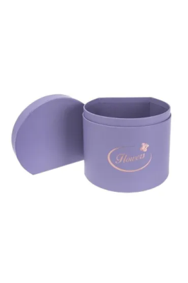 Opakowanie Pudełko Flower Box purpurowy ROZETTE
