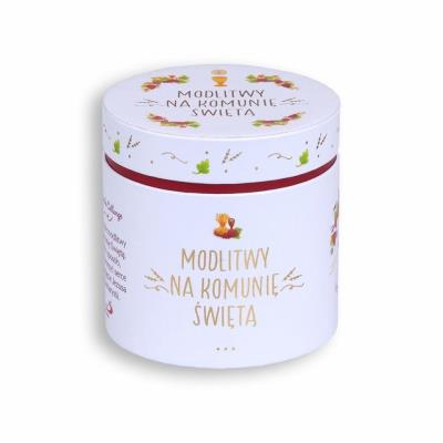 Opakowanie Pudełko Modlitwy na Komunię Świętą