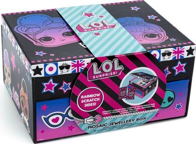 Opakowanie Pudełko na biżuterię z mozaiką Lol