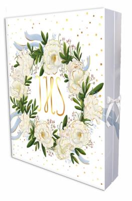 Opakowanie Pudełko pamiątkowe B6 Komunia Wianuszek