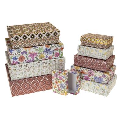 Opakowanie Pudełko prezentowe 10szt mix ROZETTE