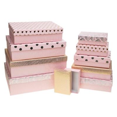 Opakowanie Pudełko prezentowe 10szt mix ROZETTE