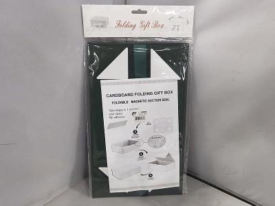 Opakowanie Pudełko prezentowe ciemno zielone