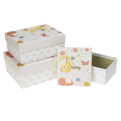 Opakowanie Pudełko prezentowe dziecięce 3szt ROZETTE