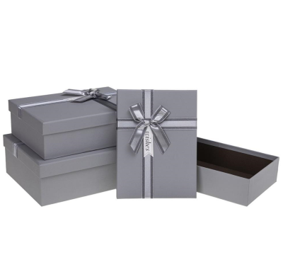 Opakowanie Pudełko prezentowe PUG-24113-PR 3szt ROZETTE