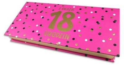 Opakowanie Pudełko prezentowe Urodziny 18