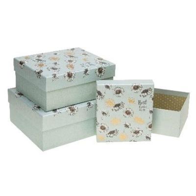 Opakowanie Pudełko prostokątne 3szt ROZETTE