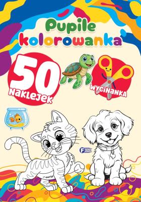 Okładka książki Pupile. Kolorowanka