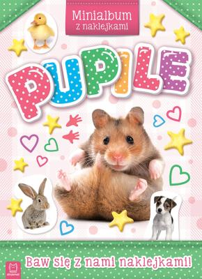 Okładka książki Pupile. Minialbum z naklejkami