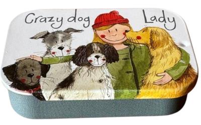 Opakowanie Puszka mała Crazy Dog Lady Psiara