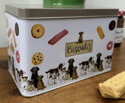 Puszka na ciastka 6 psów. Wydawca: Alex Clark. SmakLiter.pl Opakowanie Puszka na ciastka 6 psów