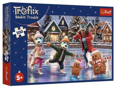 Opakowanie Puzzle 100 Bert w bombkach