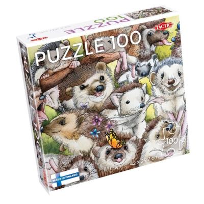 Opakowanie Puzzle 100 el. Jeże