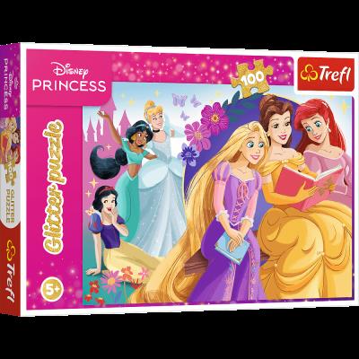 Puzzle 100 Glitter Blask Magii Przyjaźni 14834. Wydawca: Trefl PAP. SmakLiter.pl Opakowanie Puzzle 100 Glitter Blask Magii Przyjaźni 14834