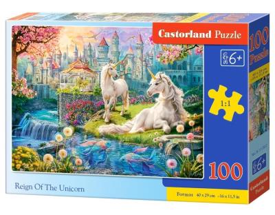 Opakowanie Puzzle 100 Reign Of The Unicorn