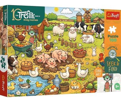 Opakowanie Puzzle 100 Wieś TREFL