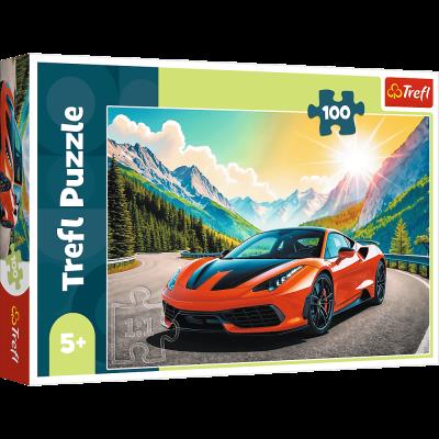 Opakowanie Puzzle 100 Wyścig z czasem TREFL