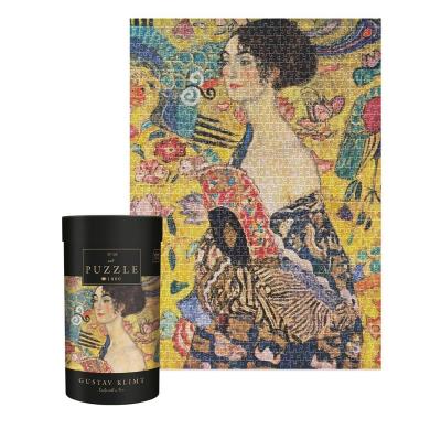 Opakowanie Puzzle 1000 Art 10 Gustav Klimt Lady with Fan