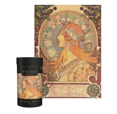 Opakowanie Puzzle 1000 Art 9 Alphonse Mucha Zodiac