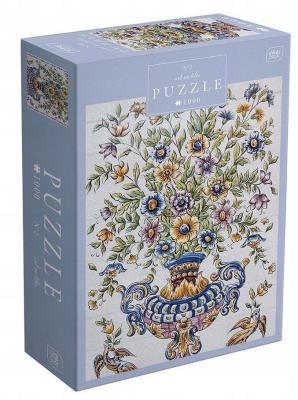 Opakowanie Puzzle 1000 Art on Tiles 2 Vase of Blooms