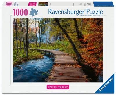 Opakowanie Puzzle 1000 Autumnal Wooden Trail