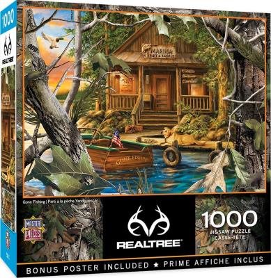 Opakowanie Puzzle 1000 Bar Marina nad jeziorem