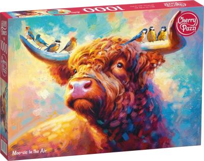 Opakowanie Puzzle 1000 CherryPazzi Moo-sic in the Air 31070