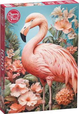Opakowanie Puzzle 1000 CherryPazzi Think Pink 31117