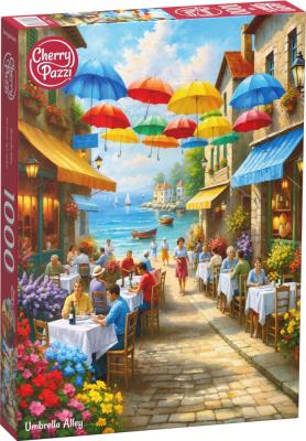 Opakowanie Puzzle 1000 CherryPazzi Umbrella Alley  31322